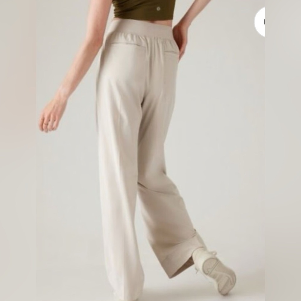 ATHLETA LIGHT BEIGE PANTS - Picture 5 of 6